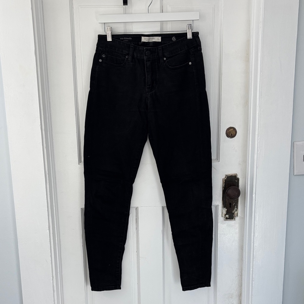Liverpool Women's Jet Black Skinny Jeans